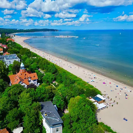 Апартаменти Monte Poddasze I Ciasna Ale Wanna I 5 Minut Plaza Сопот